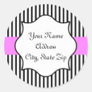 Recherche de bande rose autocollants Illustration