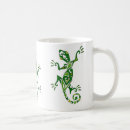 Recherche de lézard vert tasses Dessin