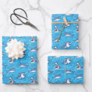 Recherche de cartoon papier cadeau Vie marine