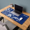 Recherche de bleu porcelaine tapis souris Floral