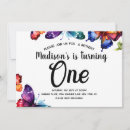 Recherche de son aquarelle florale invitations Moderne
