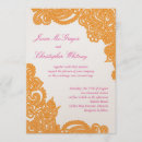 Recherche de henné mariage invitations Rose
