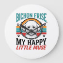 Recherche de bichon horloges Animal