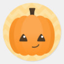 Recherche de chibi halloween autocollants Citrouille