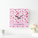 Recherche de rose hibou horloges Pour enfants