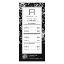 Recherche de noir et blanc cartes publicitaires Coiffeur