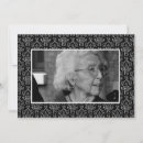 Recherche de souvenir funèbre vœux cartes Noir et blanc
