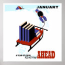 Recherche de bibliothécaire posters Vintage