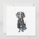 Recherche de great dane vœux cartes Aquarelle