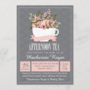Recherche de afternoon tea invitations Floral