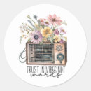 Recherche de radio vintage autocollants Rétro