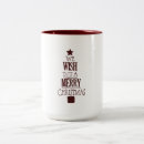 Recherche de souhaits de noël tasses Rouge