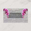 Recherche de orchidée rose cartes visite Fleurs