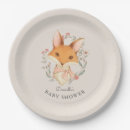 Recherche de baby shower fille assiettes C'est une fille
