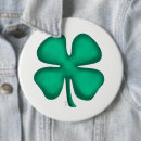 Recherche de trèfle irlandais badges Trèfle à quatre feuilles