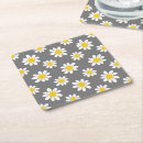 Recherche de pétales fleur dessous de verres Gris