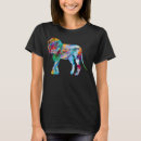 Recherche de lion abstrait tshirts Coloré