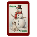 Recherche de bonhommes neige magnets Décoration