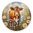 Recherche de animaux ferme de boutons et poignées de porte Vache
