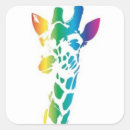 Recherche de girafe adorable autocollants Animal