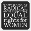 Recherche de femme autocollants Égalité