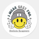 Recherche de dyslexie autocollants Guerrier dyslexique