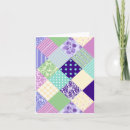 Recherche de patchwork vœux cartes violet