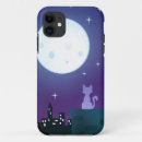 Recherche de lune de chat iphone coques Nuit
