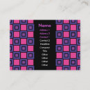 Recherche de rétro pourpre cartes visite Unique