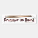 Recherche de percussion voiture autocollants Batteur