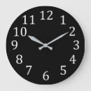 Recherche de grands nombres blancs horloges Uni