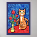 Recherche de chat de gingembre art Orange
