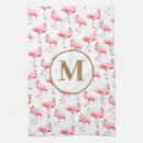 Recherche de flamant cuisine linges Monogramme