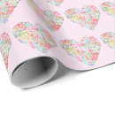 Recherche de floral rose papier cadeau Amusant