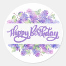 Recherche de carte joyeux anniversaire autocollants Rose