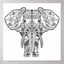 Recherche de éléphant mandala posters Zendala
