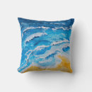 Recherche de peinture acrylique coussins Bleu