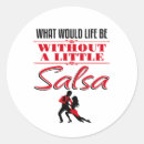 Recherche de danseurs de salsa autocollants Salle de bal