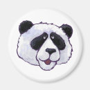 Recherche de ours panda magnets Noir et blanc