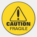 Recherche de boîte fragile autocollants Prudence