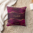 Recherche de bourgogne et or coussins Bordeaux