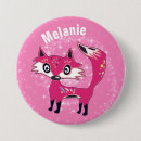 Recherche de renarde badges Illustration