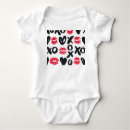 Recherche de lèvres bébé vêtements Motif