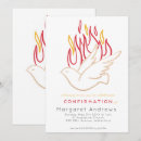 Recherche de colombe saint esprit invitations Confirmations