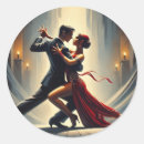 Recherche de danseur tango autocollants Danseuse
