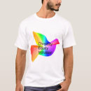 Recherche de colombe paix tshirts Arc en ciel