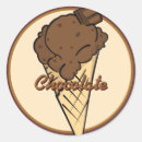 Recherche de chocolats autocollants Brun