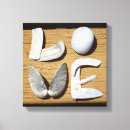 Recherche de coquilles impressions sur toile Plage