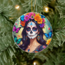 Recherche de dia de los muertos ornements Floral