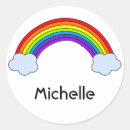 Recherche de logo rouge autocollants Monogramme